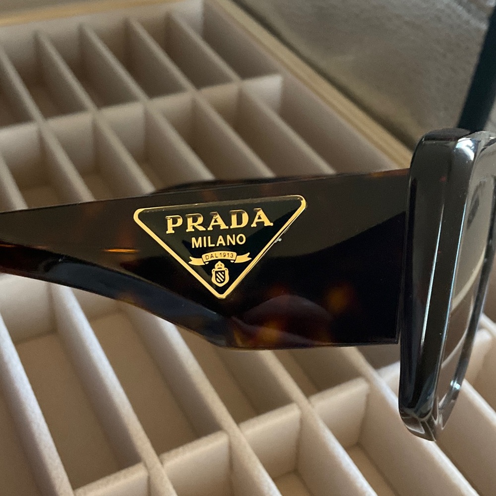Prada Tortoise Shell Sunglasses - image 5